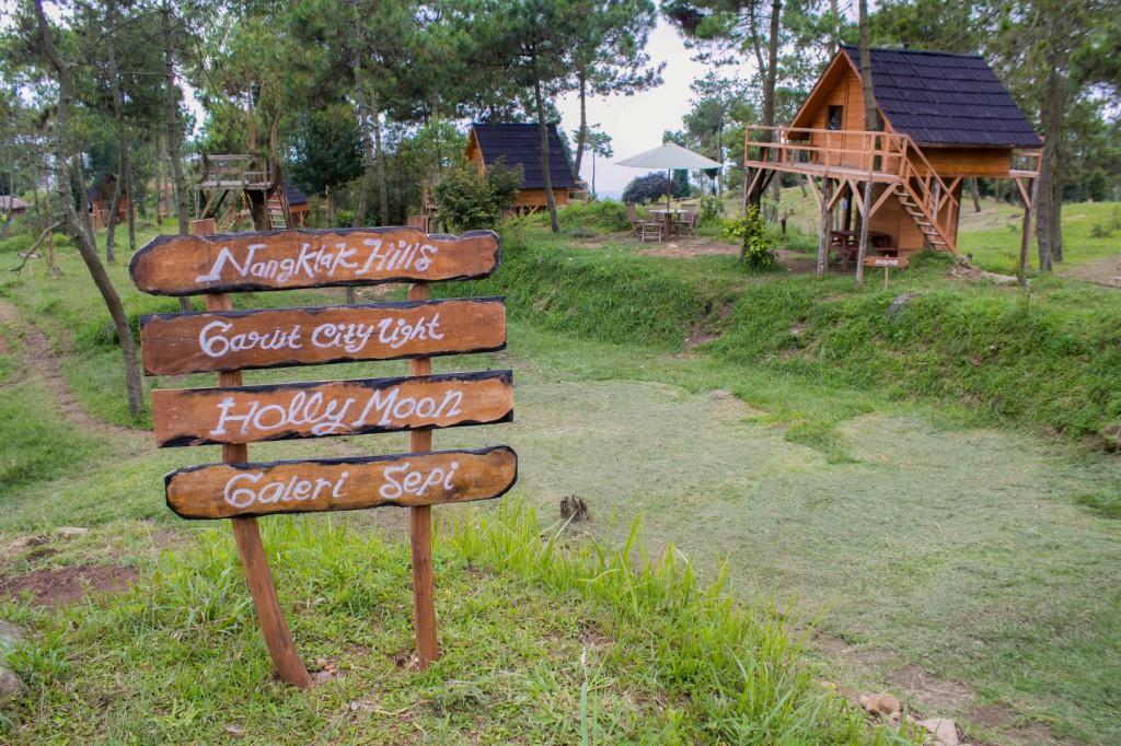 מלון Cileuleuy Papandayan Camping Ground מראה חיצוני תמונה