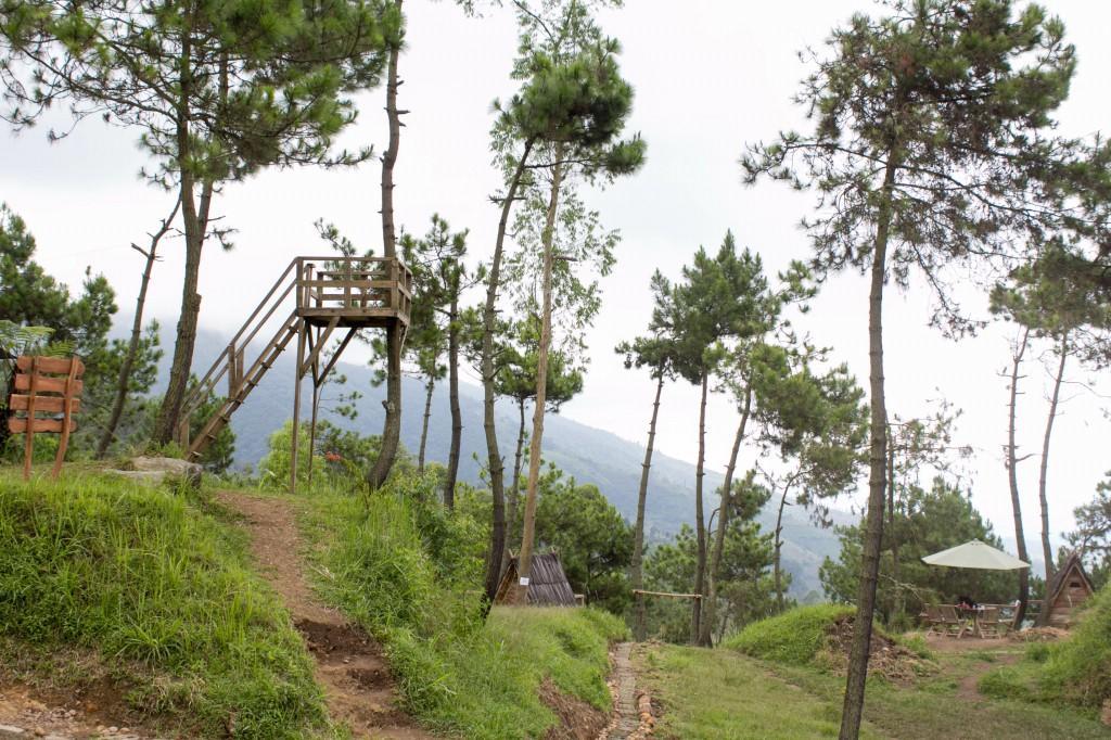 מלון Cileuleuy Papandayan Camping Ground מראה חיצוני תמונה