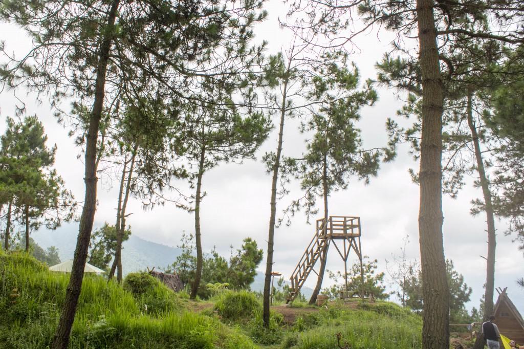 מלון Cileuleuy Papandayan Camping Ground מראה חיצוני תמונה