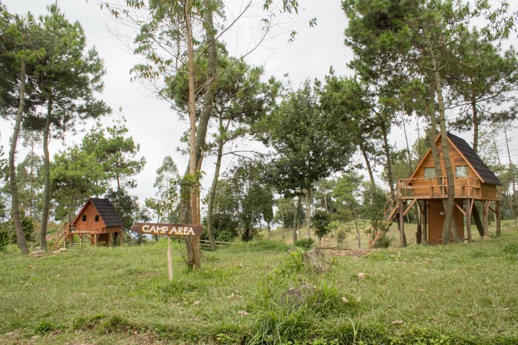מלון Cileuleuy Papandayan Camping Ground מראה חיצוני תמונה