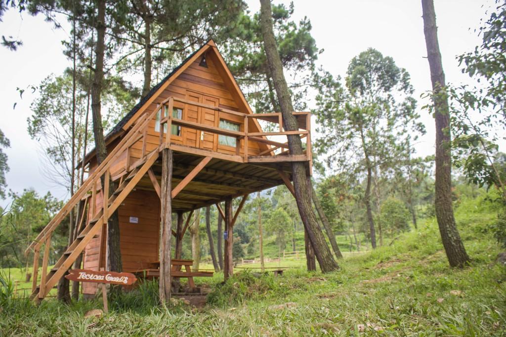 מלון Cileuleuy Papandayan Camping Ground מראה חיצוני תמונה