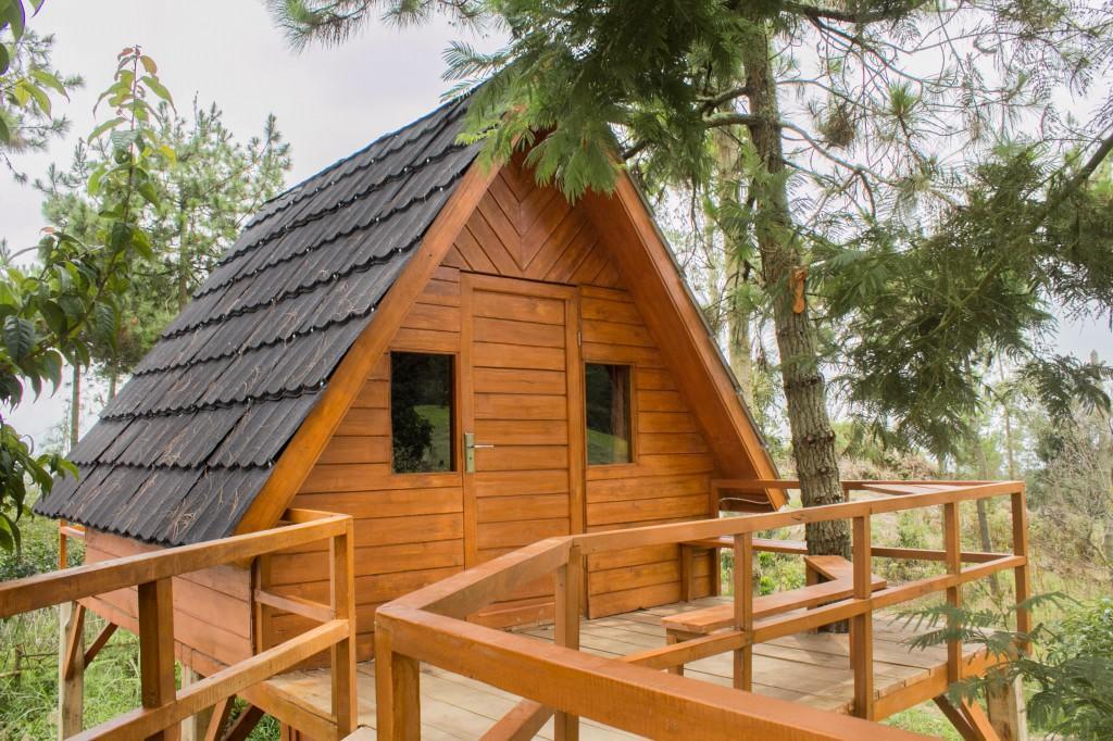 מלון Cileuleuy Papandayan Camping Ground מראה חיצוני תמונה