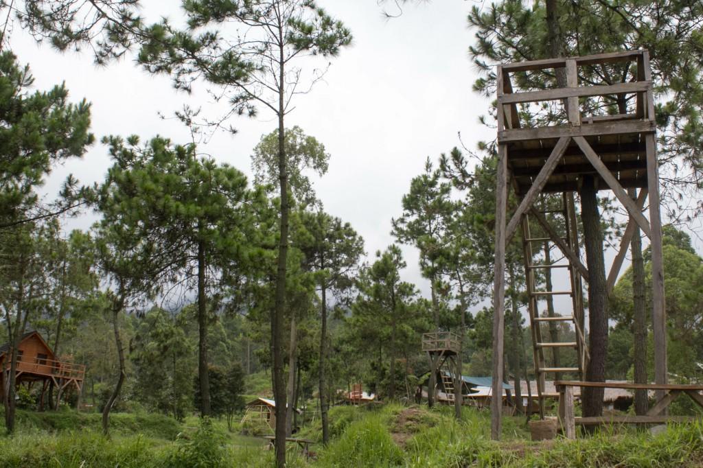 מלון Cileuleuy Papandayan Camping Ground מראה חיצוני תמונה